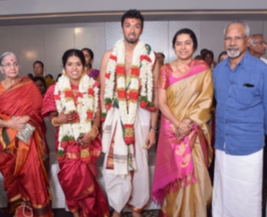 Actor Director Mano Bala Son Harish - Priya Wedding Stills