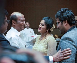 Rajinikanth @ K.S.Ravikumar daughter's Wedding Reception