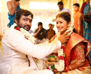 Actor bobby simha Reshmi Wedding Stills