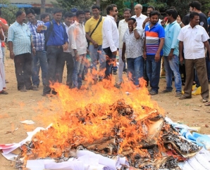 Nadigar Sangam Election Documents & Ballet's destroyed